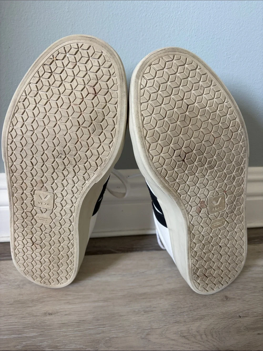 Veja Campo Black And White Sneakers